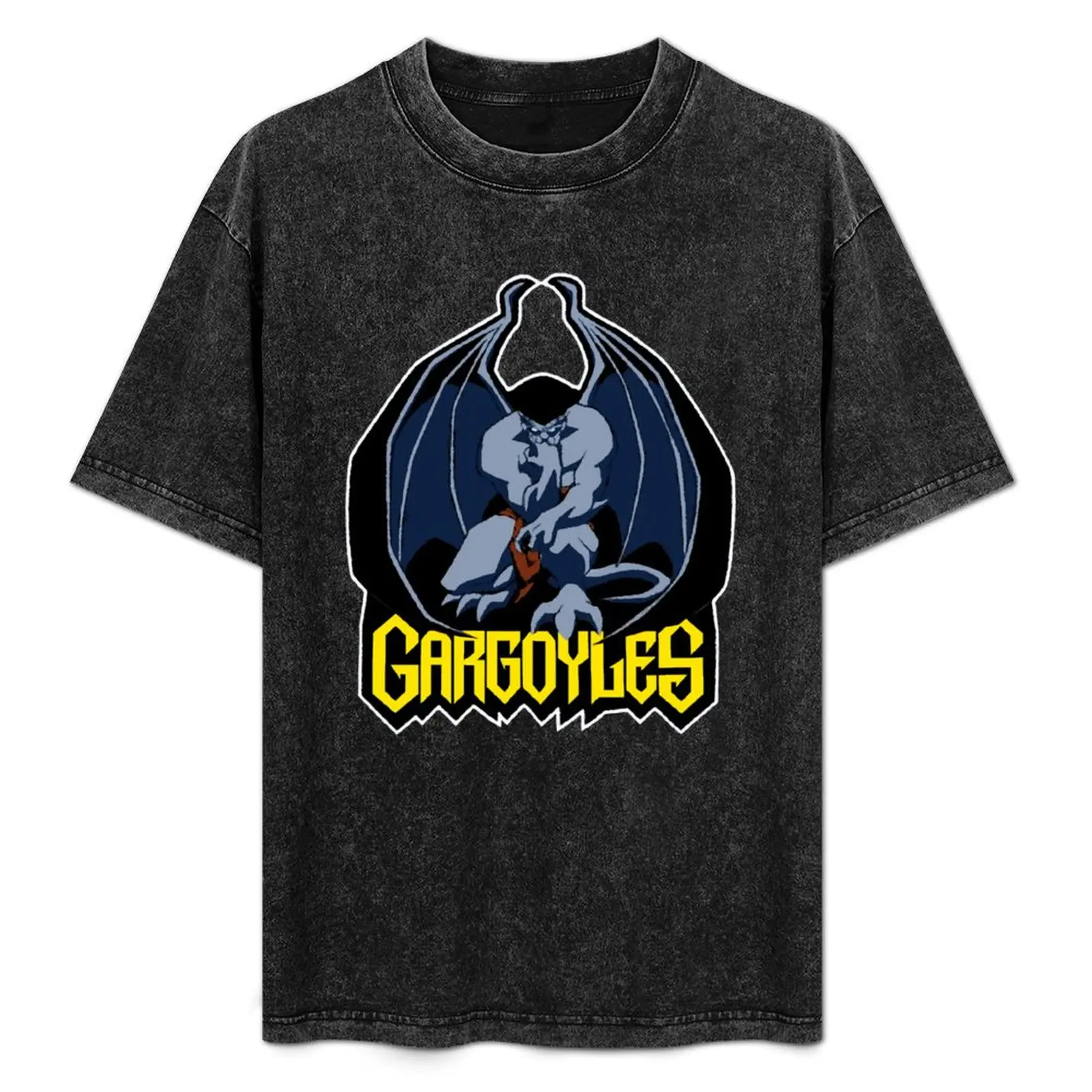 Фото Футболка Gargoyles (Goliath) с простым дизайном и короткими рукавами №1