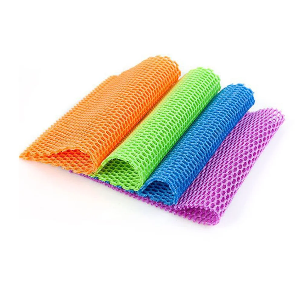 

Dish Kitchen Cloth Towels Cleaning Wash Rags Cloths Mesh Wipes Cotton Scrub Net