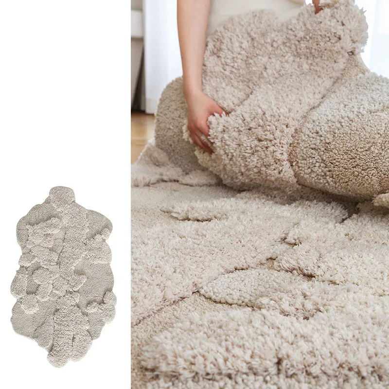 

Ручной ковер из полиэстера для гостиной