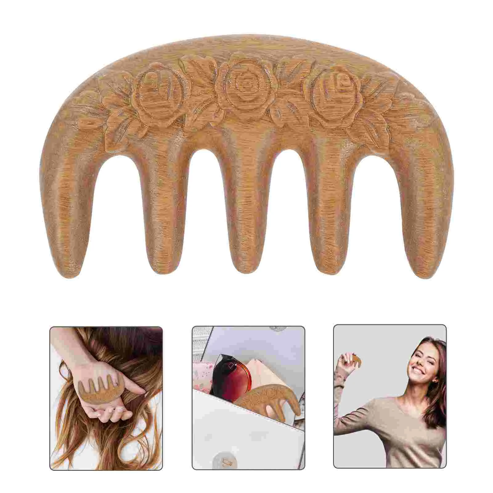 

Creative Delicate Practical Nice Useful Comb Scalp Massager for Adult Man