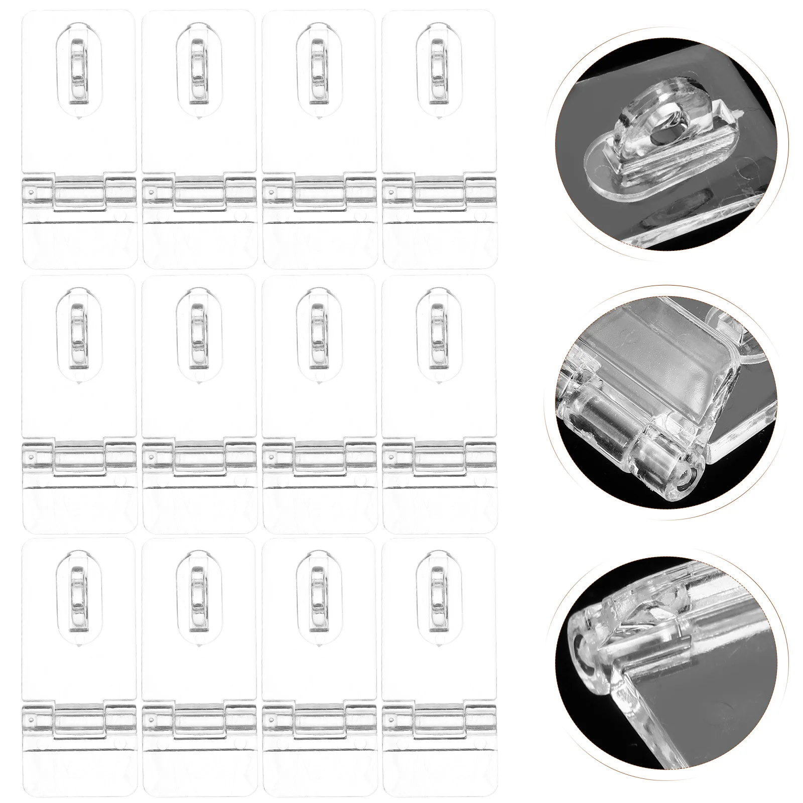 

Mini Padlock Hasp Buckles Acrylic Padlock Latch Clear Plastic Locks Latches