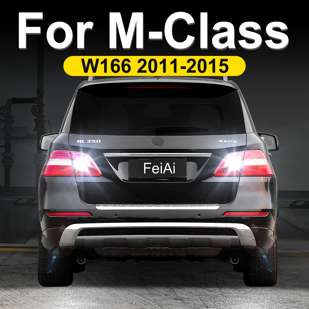 

Для Mercedes Benz M-Class W166 светодиодные задние фонари резервная лампа автомобильный фонарь заднего хода W166 2011 2012 2013 2014 2015 задний фонарь