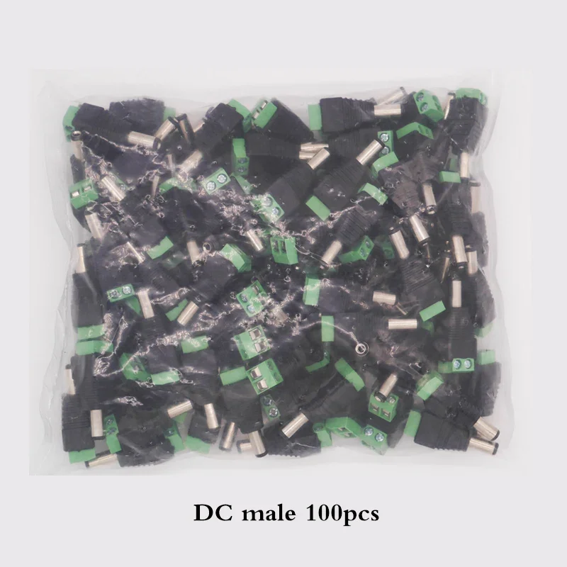 

Разъемы постоянного тока 2.1*5.5 мм YJBCo 100 шт.