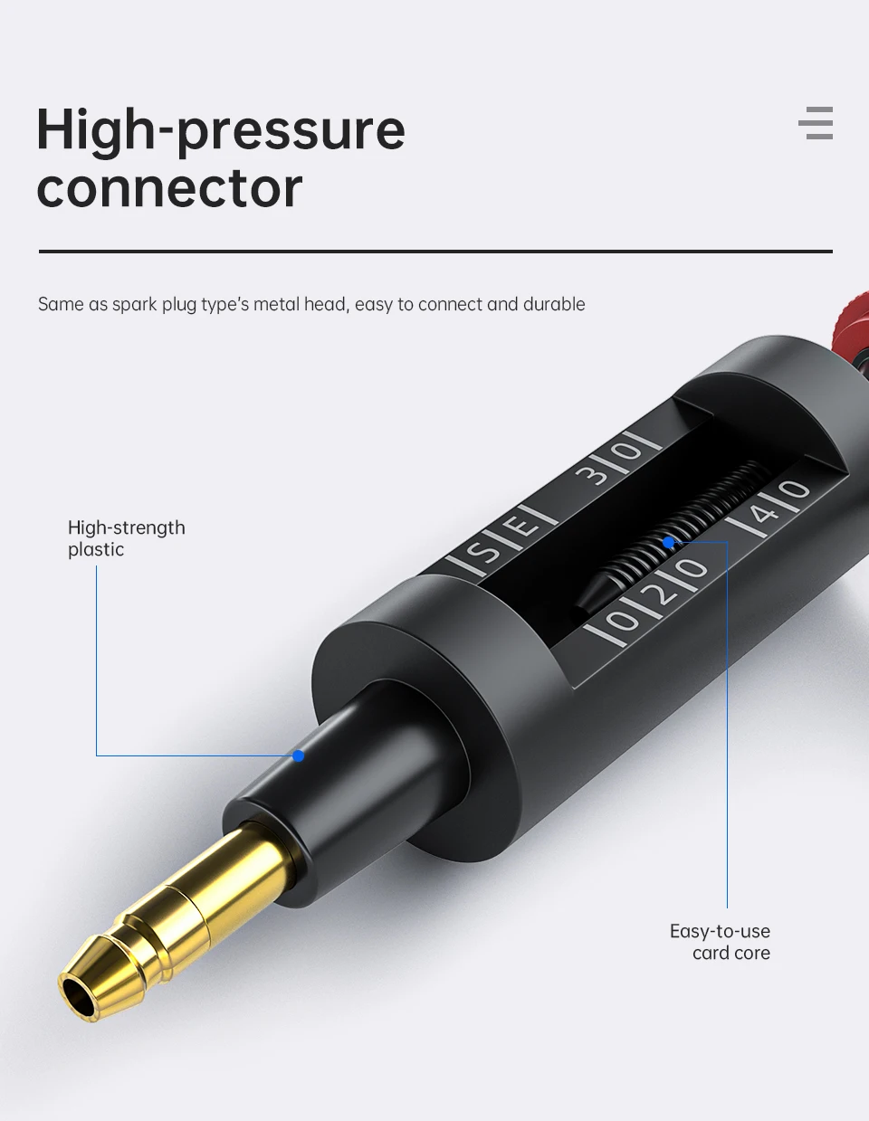 Adjustable Iron Car Spark Plug Tester High Energy Ignition System Coil Discharge Wire Circuit Diagnostic Tool | Автомобили и