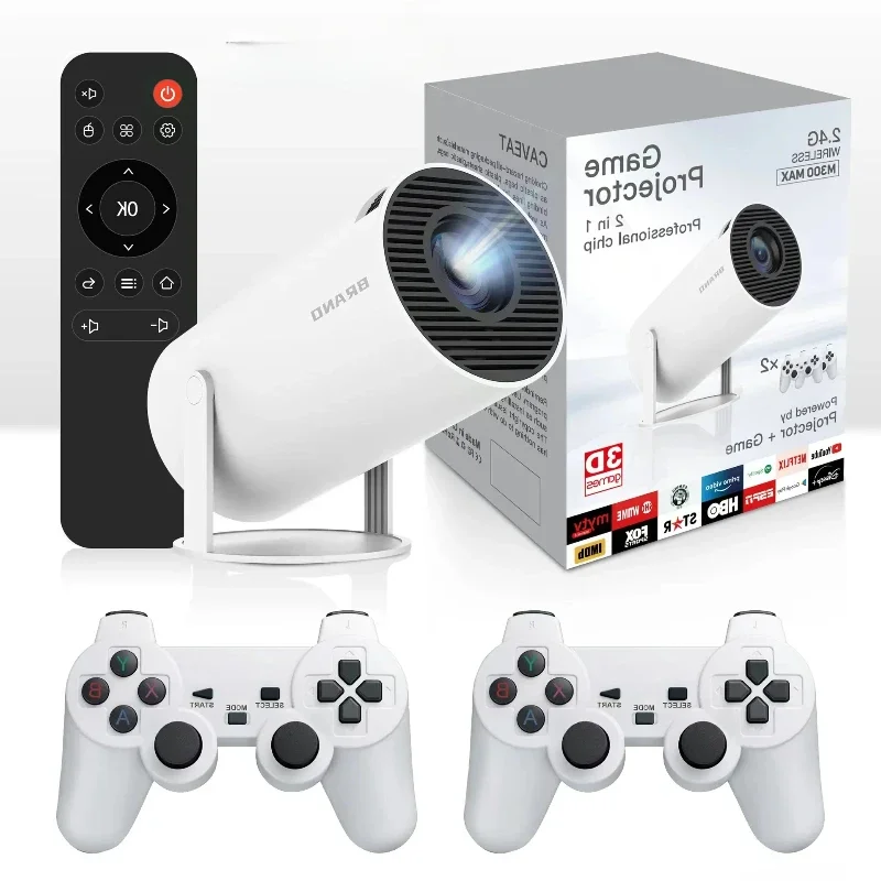 Портативный игровой проектор M300 MAX 64ГБ