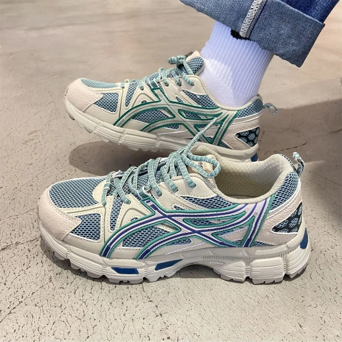 GREENGLIN Women Running Shoes Professional Non-Slip Running Shoe sneakers Men 2023 Outdoor Mesh Surface Breathable Tennis Shoes