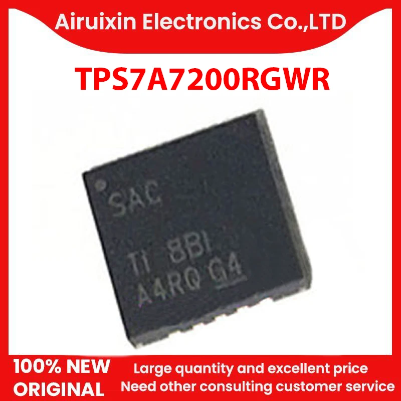 

100% New and Original TPS7A7200RGWR QFN20 1PCS/LOT