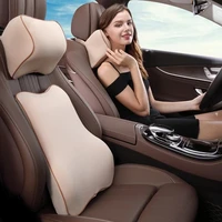 car headrest memory foam car pillow neck pillow car lumbar support car pillow lumbar cushion