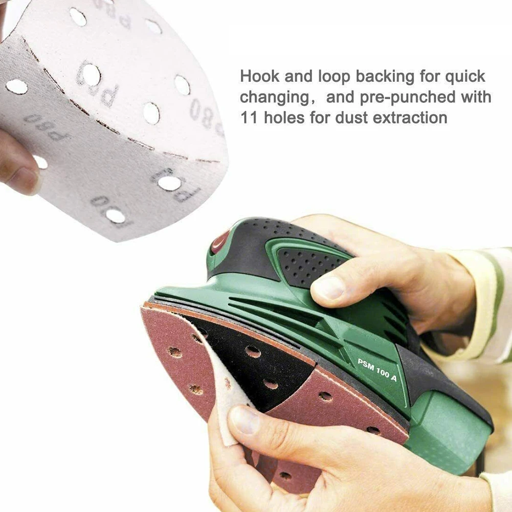 

Шлифование наждачной бумагой листы для полировки кожи, шлифования +/- 2 мм, 11 отверстий, 152*105 мм, 30 шт., красновато-коричневый, замена