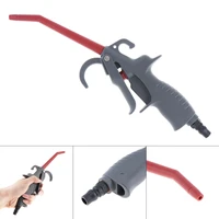 luxury type plastic steel short nozzle pneumatic blowing dust gun press type switch and quick connector for factory facilities