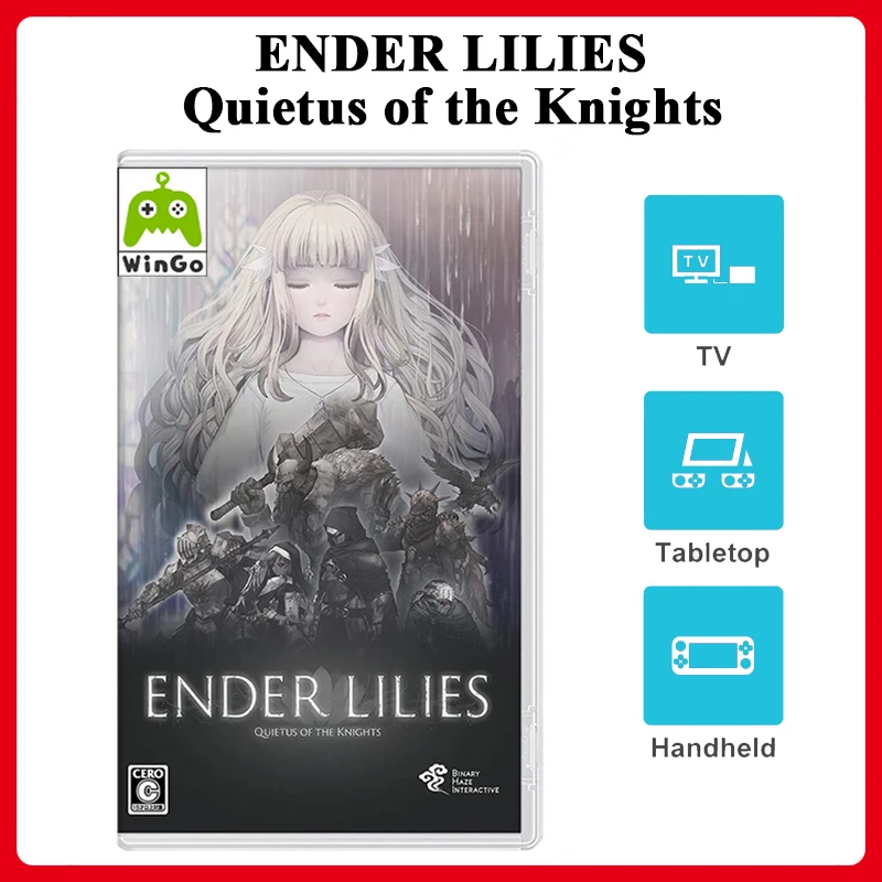 

ENDER LILIES - For Nintendo Switch New Game - Games Cartridge Physical - JP/HK/US/EU Random