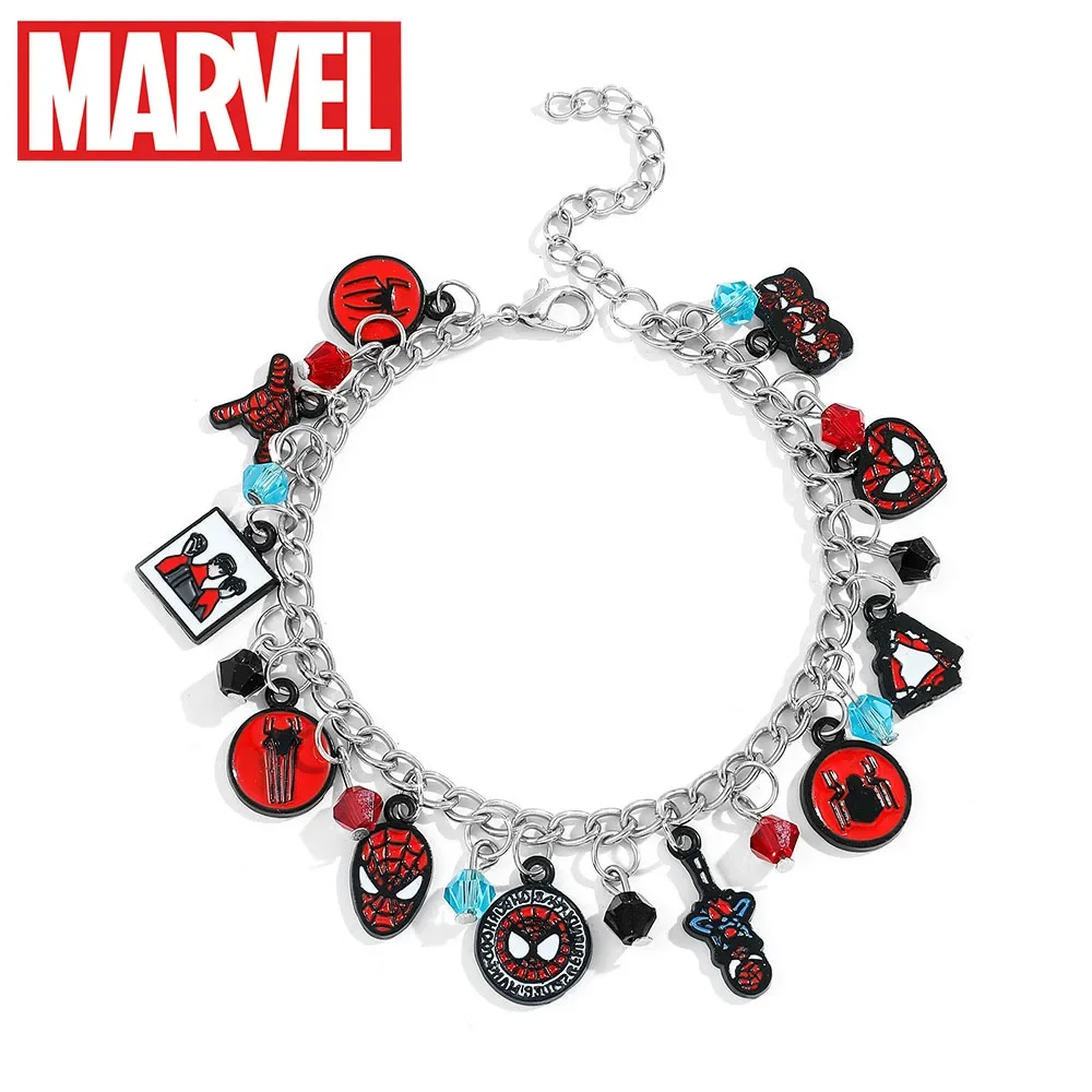 Продажа подвесных браслетов бренда Marvel Red Circle подвеска в виде паука с
