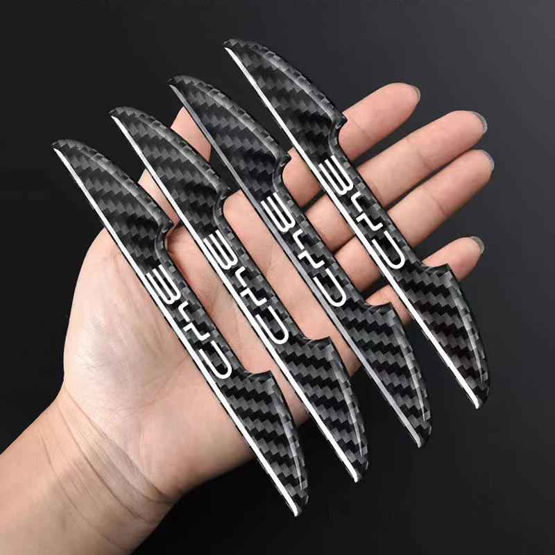 Автомобильная дверная ручка Противоударная полоса для BYD Tang F3 E6 Atto 3 Yuan Plus Song Max F0 G3 I3 Ea1 Dmi 2din 2014 G6 автомобильные аксессуары