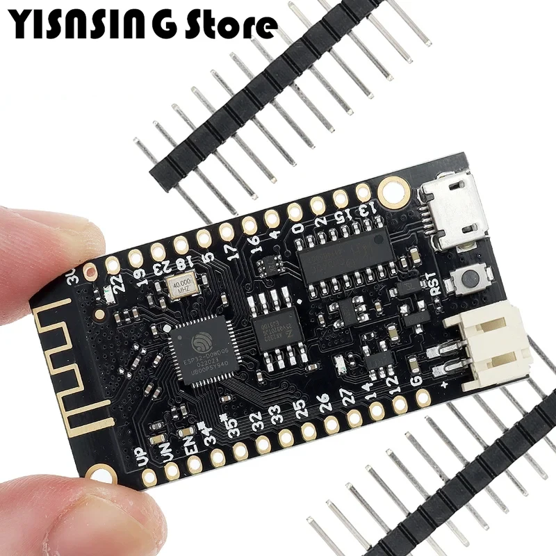 Антенна платы разработки Wi-Fi Bluetooth ESP32 ESP-32 REV1 CH340 CH340G Интерфейс литиевой батареи
