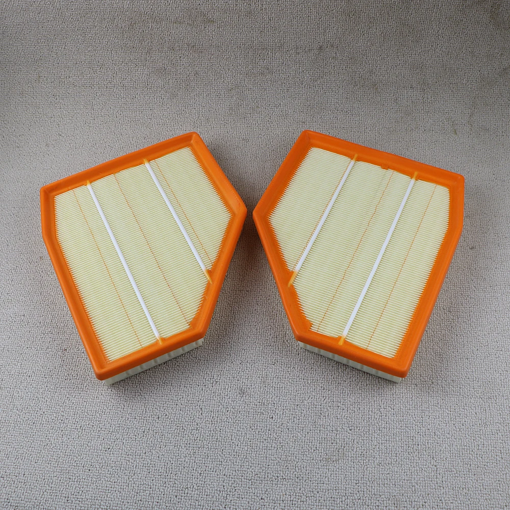 1 пара автомобильные воздушные фильтры 13717852380 13717852382 подходит для 2019- BMW M5 M8 S63 MF90