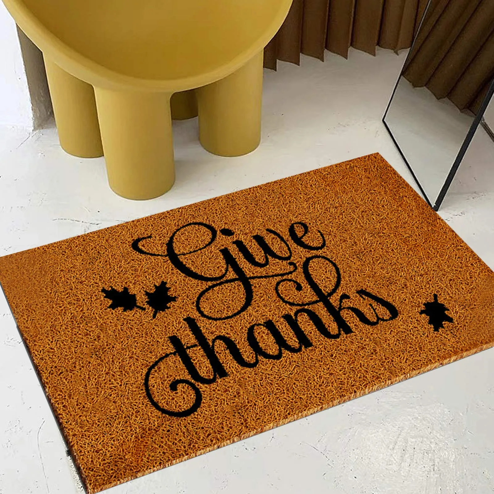 Грязеотталкивающий сетчатый дверной коврик водонепроницаемый для любой погоды