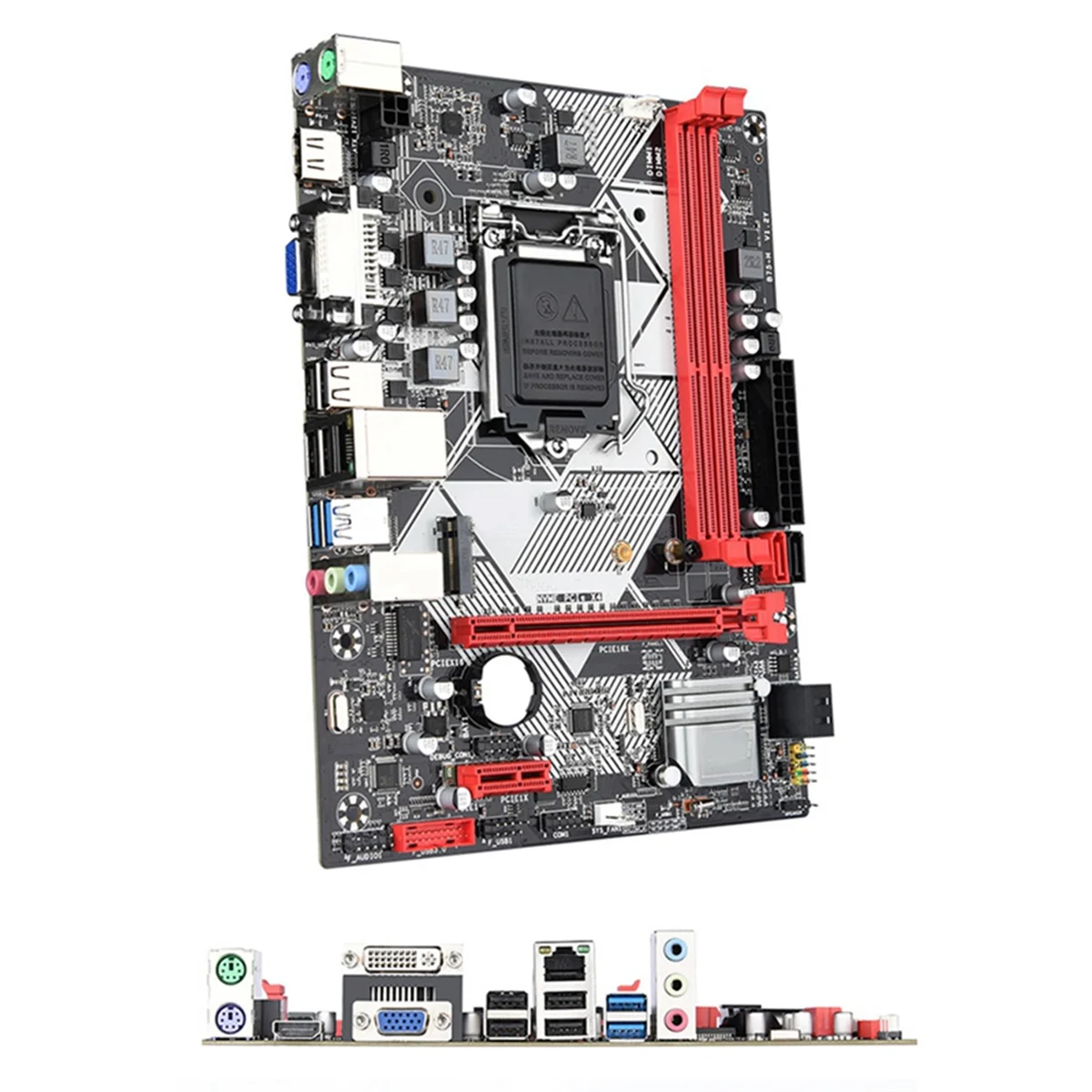 B75-H Материнская плата для настольного компьютера LGA1155 USB3.0 Поддержка до 16 ГБ DDR3 RAM