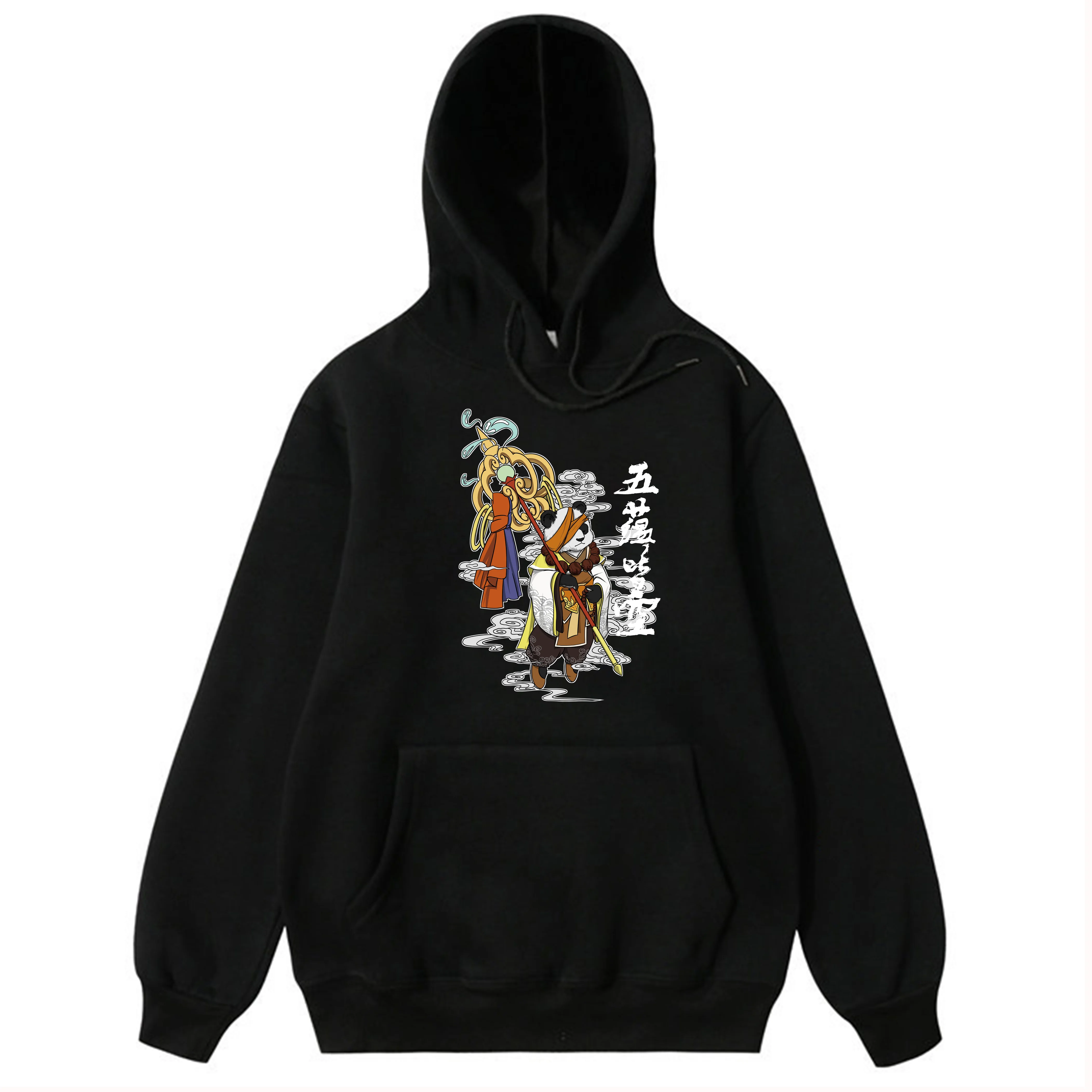 

Men Hip Hop Hoodie Sweatshirt Japanese toad warrior Printed 2022 Harajuku Streetwear FunnyHoodies Pullover DF-017