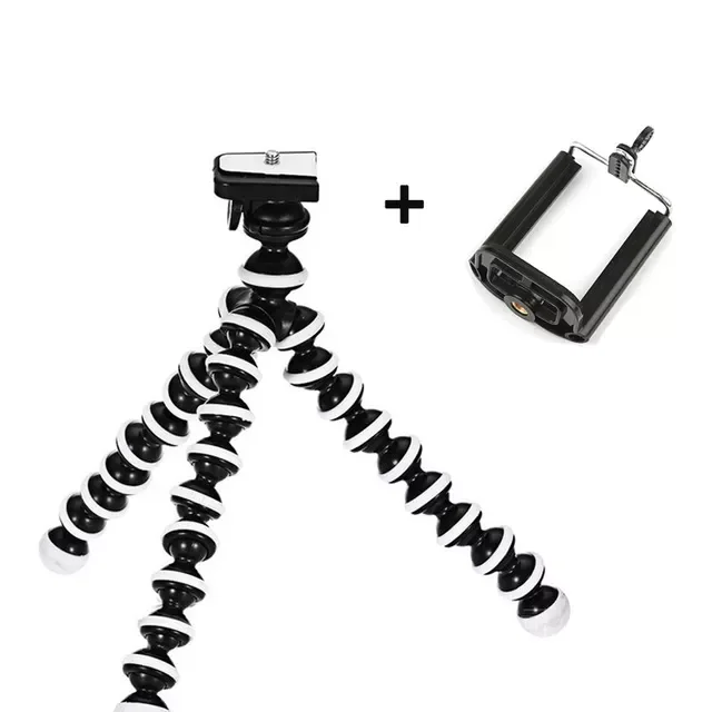 

Universal Smartphone Sports Camera Stand Mini Octopus Tripod Holder With Clip Mobile Phone Tripod Gorillapod For iPhone