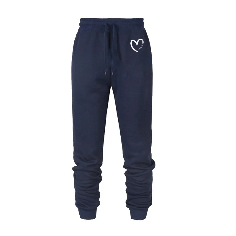 2022 Spring Autumn Sport Fleece Sweatpants Casual Jogging Trousers for Men Outdoor Fashion Printed Fleece Pants for Women S-4XL
