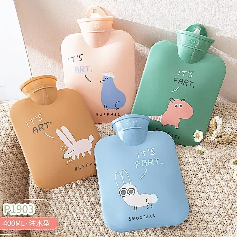 

Cartoon Hand Warmer Mini Hot Water Bottle Bags Portable Hand Warmer Girl Pocket Hand Foot Hot Water Bottle Water Bags