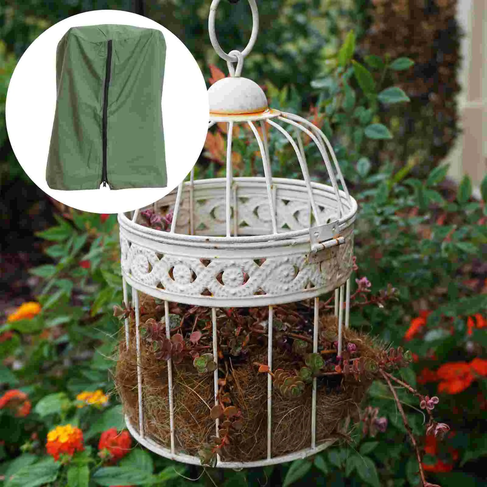 

1PC Birdcage Cover Windproof Bird Cage Cover Shield Guard Cage Not Included