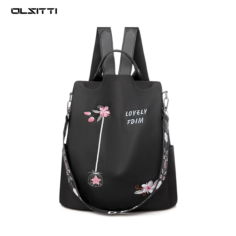 Модный рюкзак OLSITTI с защитой от кражи водонепроницаемые сумки из ткани Оксфорд