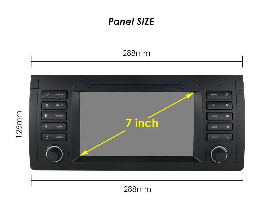 Автомагнитола на Android стерео GPS для B M W M3 E39 X5 dvd-плеер аудио навигация | Автомобили