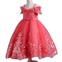 summer ball gown for children luxury wedding dress for first birthday girl party girls clothing kids christmas clothes robe 2022