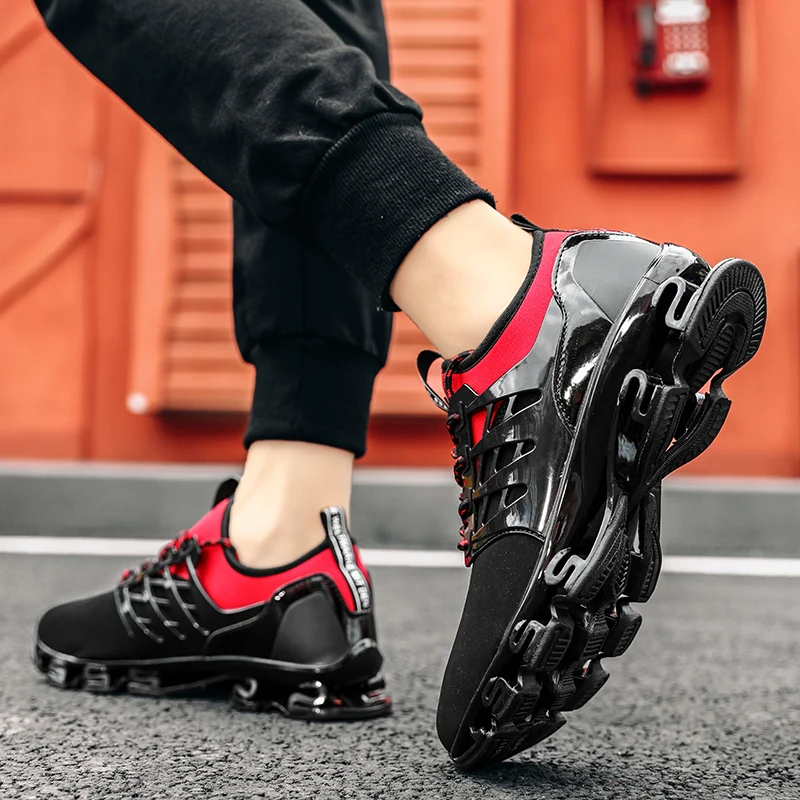 Fashion Men Cushion Running Shoes Comfortable Jogging Sneakers Runners Sports Shoes Size 39-47