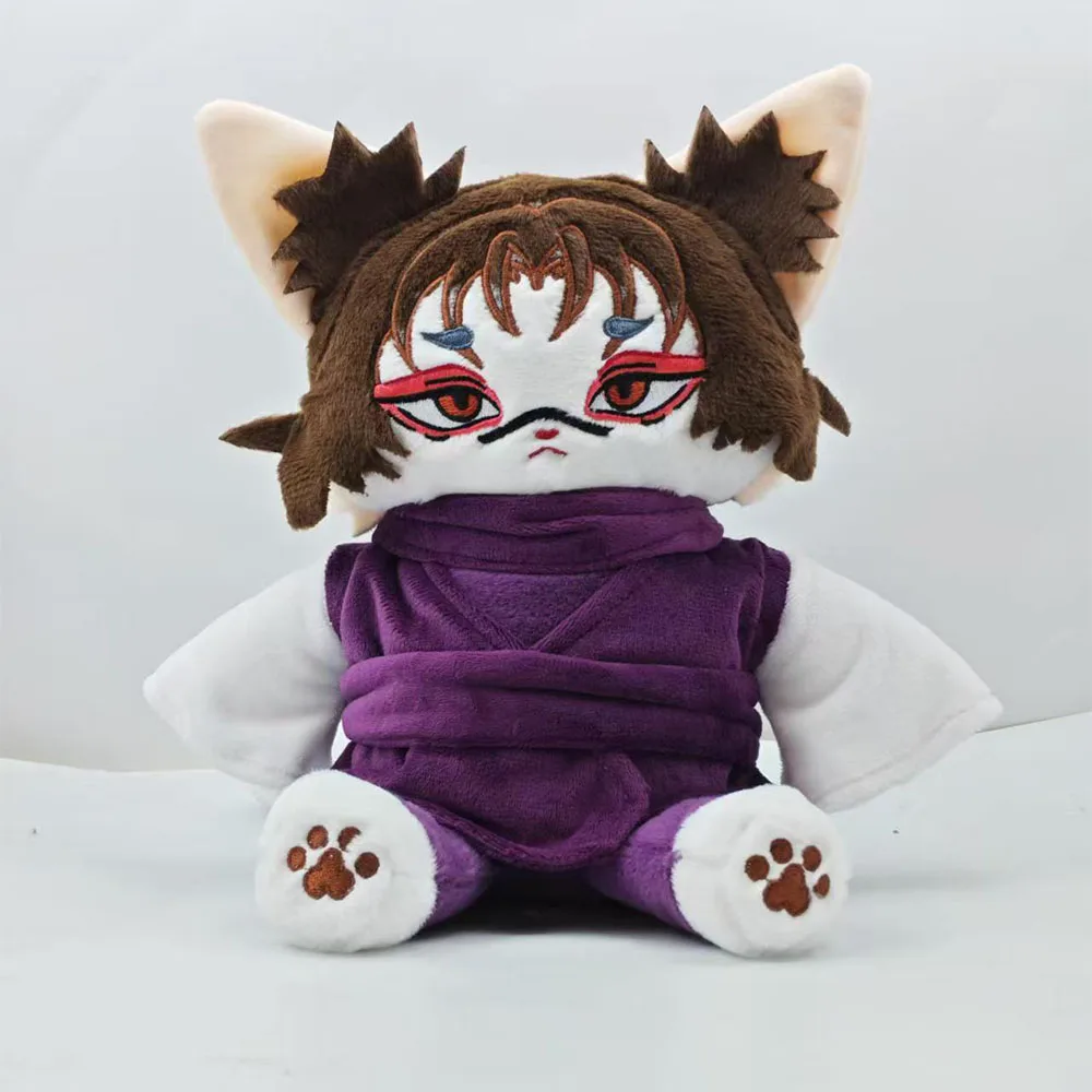 Плюшевая игрушка-подушка JJK Purple Choso Cat 25 см, персонаж из Jujutsu Kaisen, для вечеринок, Хэллоуина, Рождества, подарки (art.: 3920db9f70009) - 3920db9f70009
