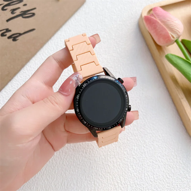 20mm 22mm Strap For Samsung Galaxy watch 5 Pro/4/classic 46mm Active 2 40mm 44mm Carbon Fiber bracelet Huawei GT/2e/3/Pro band