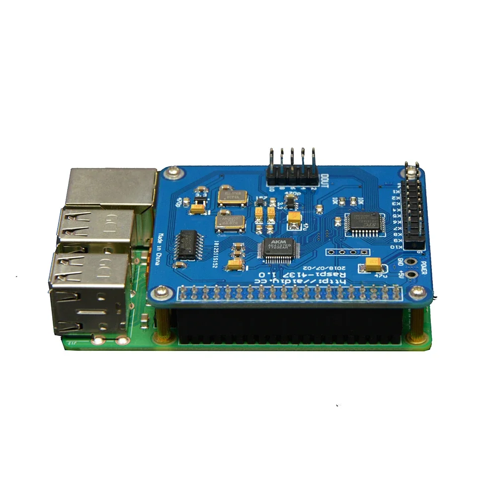 Фото SmCpNvarcher Ak4137: Поддержка цифрового вещания и веб-трансляций Volumio Moode для Raspberry Pi 2B, 3B, 3B+, 4B, 384K DSD256 №2