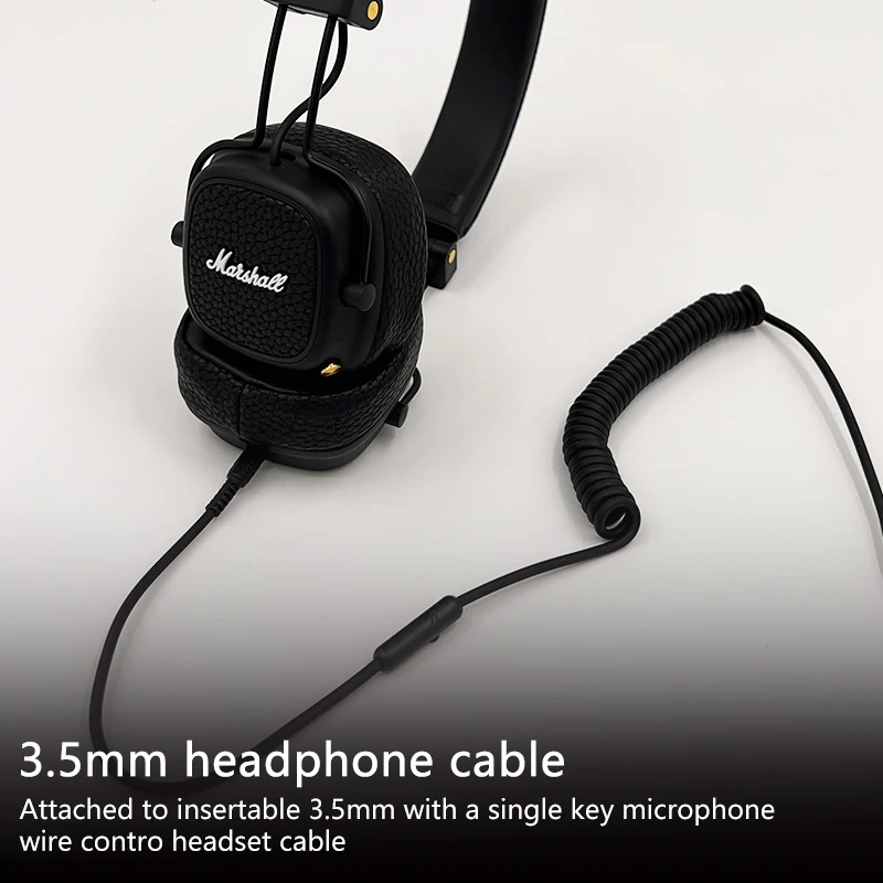 Беспроводные/проводные наушники Marshall Major III 3 с микрофоном игровые глубокими