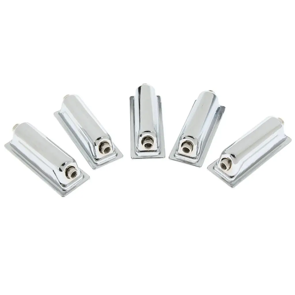 

5 шт./упаковка, серебряные ударные наконечники