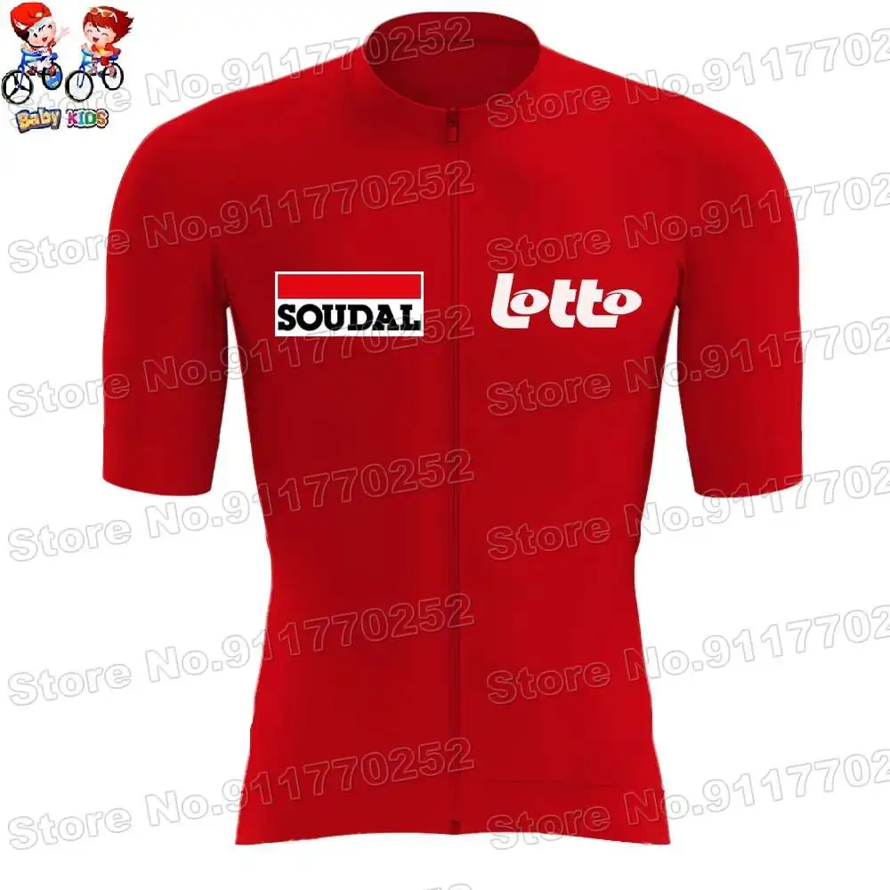 2022 детская команда LOTTO SOUDAL одежда для велоспорта мальчиков и девочек комплект из