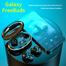 2022 Wireless Charging Bluetooth Earphones Audiophile Headphones Sports Headset Wireless Earbuds for Huawei Samsung Cellphone