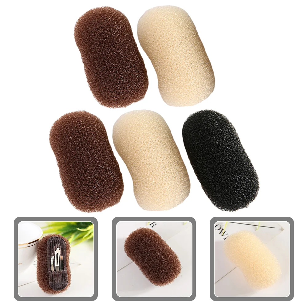 

Hair Bump Clip Clips Up Volume Padding Bun Tool Pad It Insert Styling Increased Invisible Base Updo Sponge Women Accessory Maker