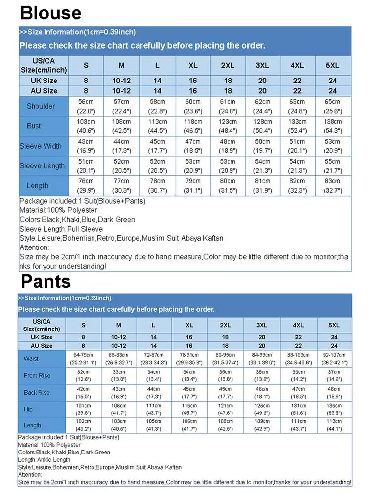 ZANZEA Long Sleeve Solid Color And Wide Leg Pant Women Muslim Suit Causal Elegant Party Loose Set for Women Abaya Kaftan 2023
