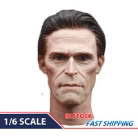 16 green monster willem dafoe head sculpt model male soldier head carving fit 12 action figure body dolls in stock pvc