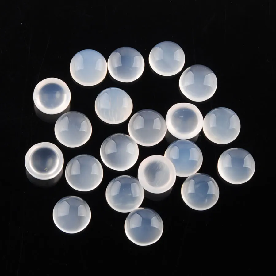 

RONGZUAN натуральными аметистами Драгоценных Камней 6 мм круглый кабошон Кабины бусины с плоской задней частью без отверстия для изготовления ...