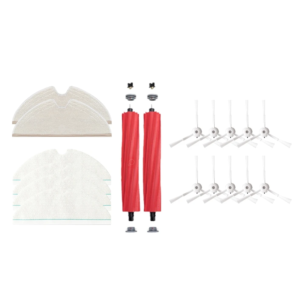 

18 шт., основная боковая щетка для швабры Roborock T8/Q7 Max / Max + фото для очистки пола