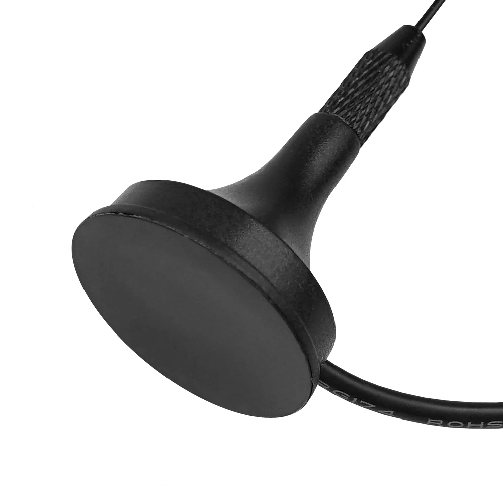 car antenna ut 106 sma female magnetic hf vehicle mounted antenna for baofeng 888s uv5r uv 82 walkie talkie nagoya two way radio free global shipping