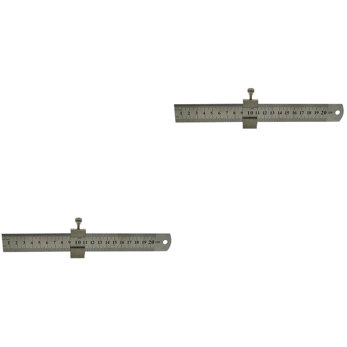 

Ruler Measuring Steel Stainless Gauge Clip Woodworking Depth Tool Caliper Scale Straight Carpentry Rulers Precision Experimental