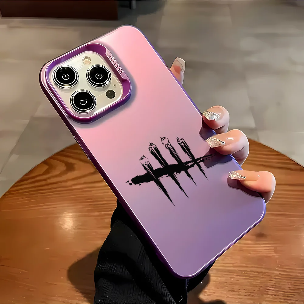 Чехол для телефона Game D-Dead By D-Daylight iPhone 16 Pro Max 15 14 13 12 XS Plus 11 модный матовый чехол Aurora