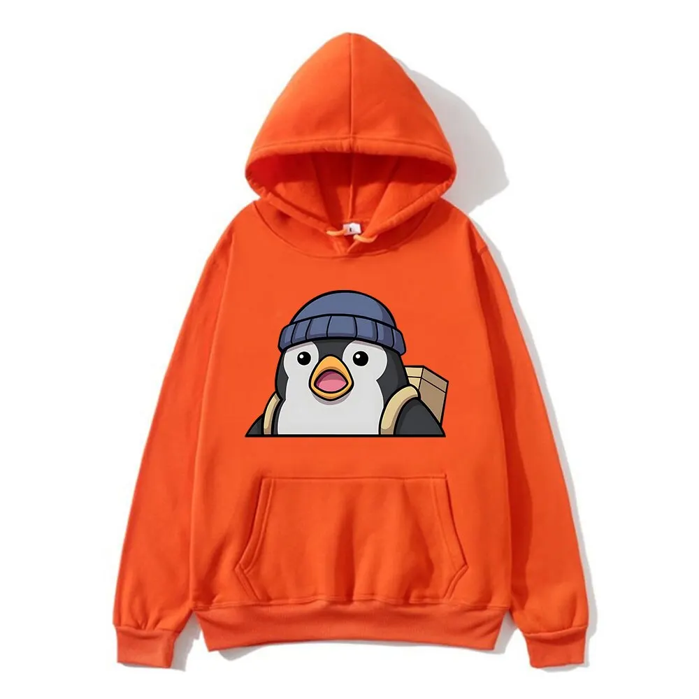Valorant Hoodie for Girls Jett Killjoy Clothes Kids Sweatshirt Kawaii Penguin Cartoon Clothing Unisex Y2k Clothes Cute Sudaderas