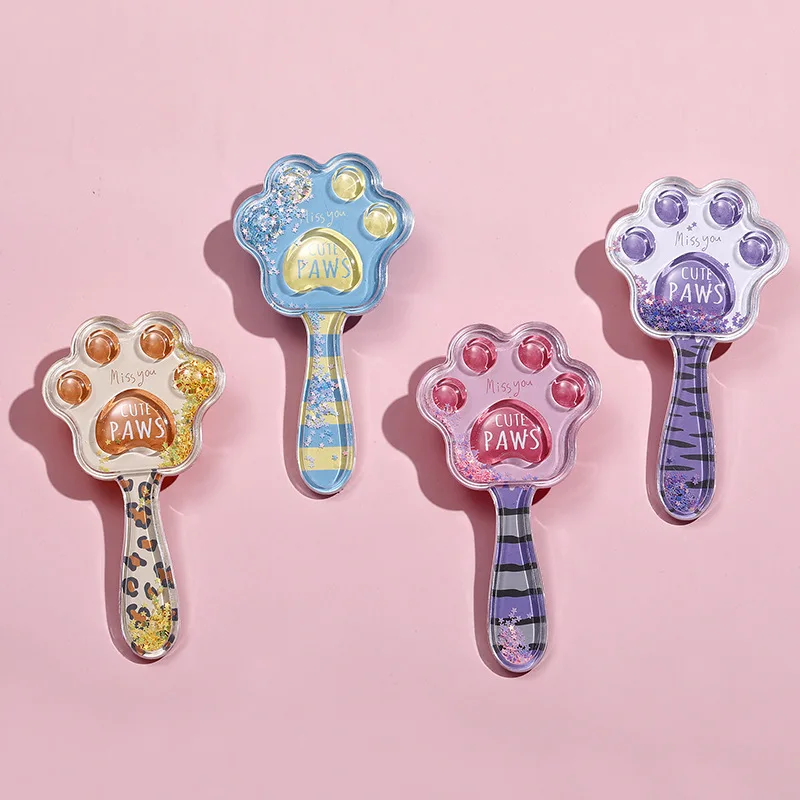 

Children Anti-static Hair Brush Entangle Detangling Combs Cute Cartoon Cat Paw Air Cushion Massage Comb Salon Hair Styling Tools