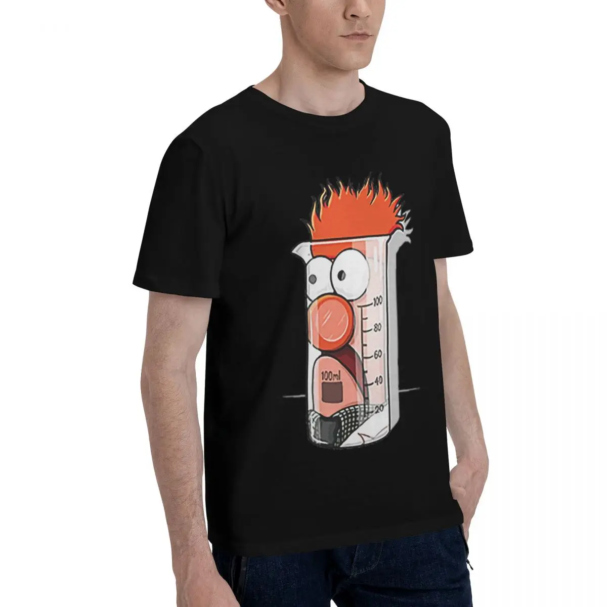 Best Selling Beakers Muppets Science Classic Shirt Men's Pure Cotton Novelty T-shirt