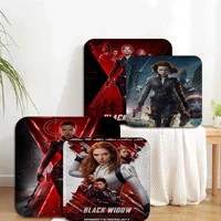disney marvel black widow avengers tie rope chair mat soft pad seat cushion for dining patio home office indoor cushions