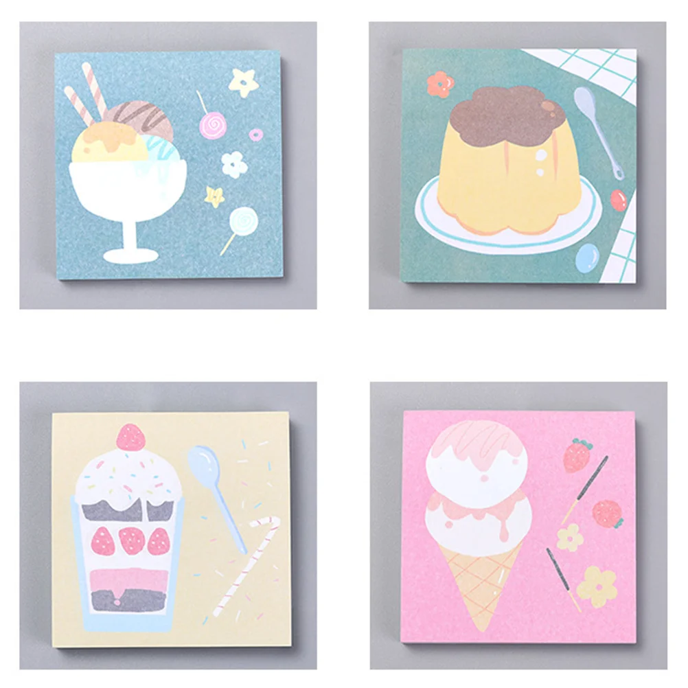 

Notes Pads Memo Erasable Reusable Notepad Self Adhesive Stick Silicone Notepads Sticky Yummy Gift Pad Note Office